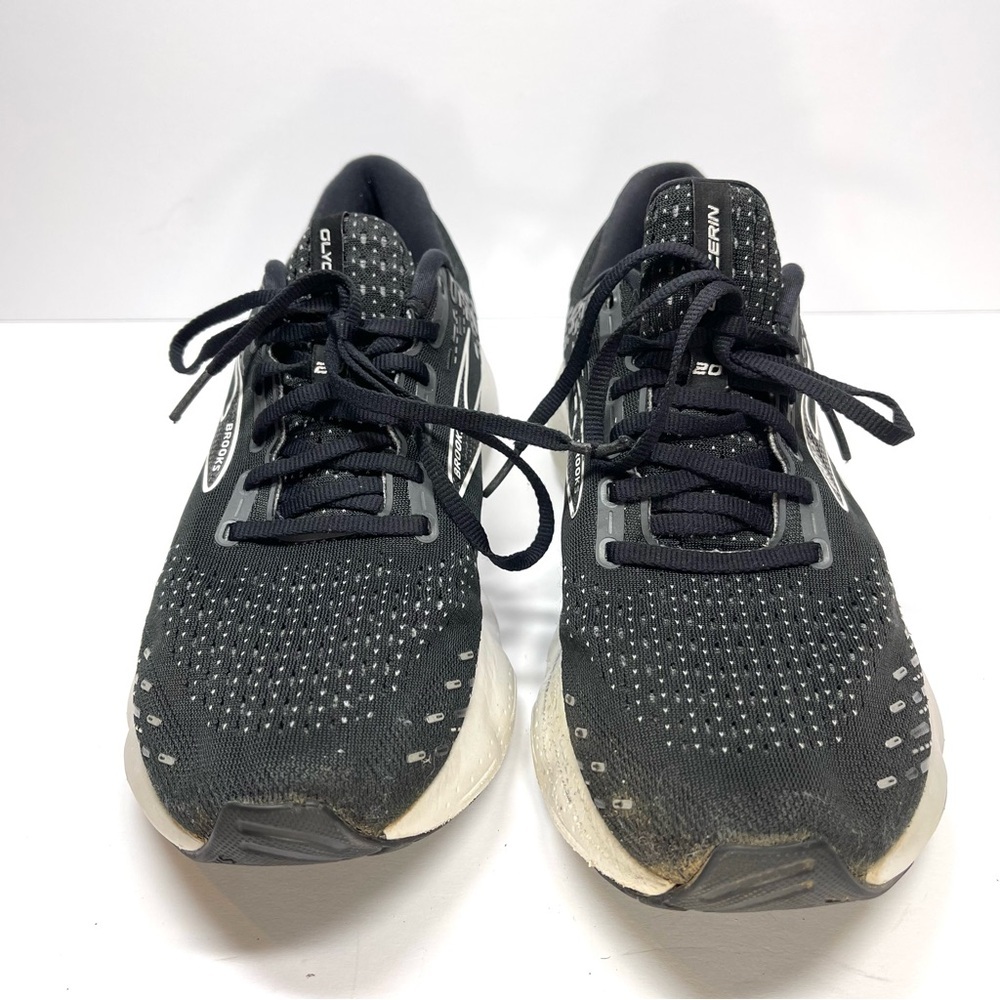 Brooks Running Shoe Men’s Size‎ 10 Glycerin 20 Neutral Black White - Picture 2 of 9